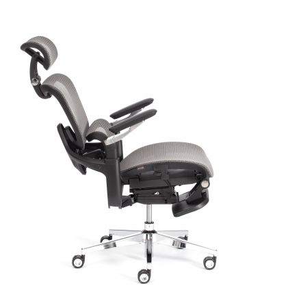 Кресло Sakura сетка, серый