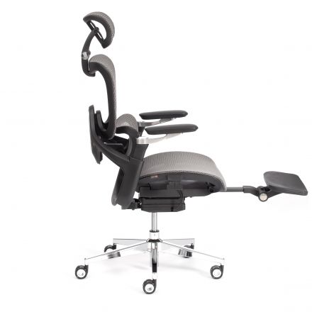 Кресло Sakura сетка, серый