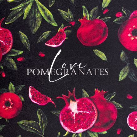 Тетрадь на кольцах БОЛЬШАЯ А4 (240х310 мм), 120 л., под кожу, BRAUBERG VISTA, "Гранаты", 404513