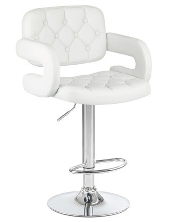 Стул барный DOBRIN TIESTO, белый Стул барный DOBRIN TIESTO, белый