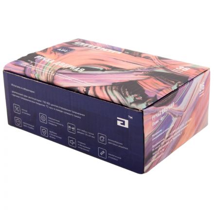 Ручка УЗК_д/межкомн.дв. АЛЛЮР АРТ ФОСТЕР CP (1620) хром, комплект