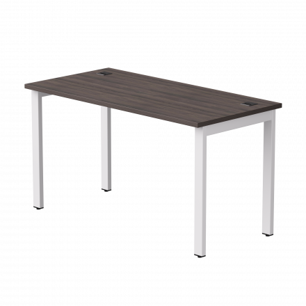 Стол прямой Everprof EVO на металлокаркасе 1380х670х755 мм Дуб Пасадена/Белый