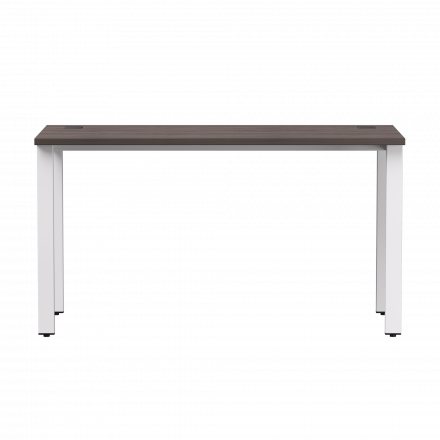 Стол прямой Everprof EVO на металлокаркасе 1380х670х755 мм Дуб Пасадена/Белый