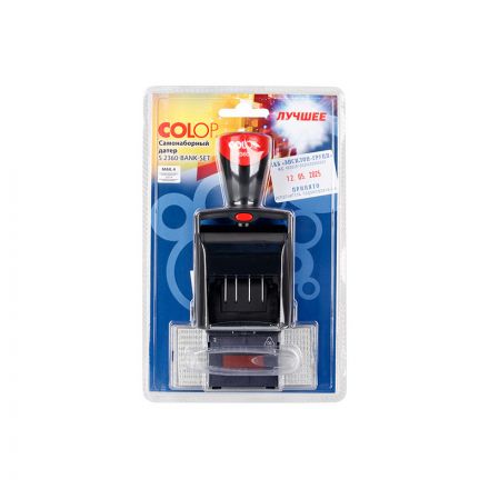 Датер автоматический самонаб.металл. S2360-Bank-Set дата ЦИФР.4-стр. 30х45м Датер автоматический самонаб.металл. S2360-Bank-Set дата ЦИФР.4-стр. 30х45м