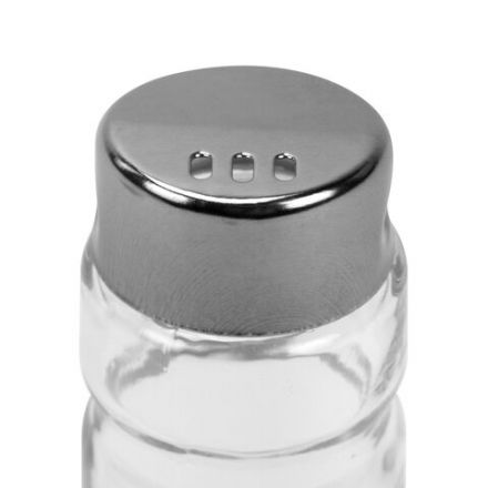 Набор для специй 2х50 мл, CLASSIC, салфетница/подставка + солонка + перечница, WEGLA (ВЕГЛА), 700229