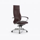 Кресло Samurai L1-11K - Infinity  Темно-коричневый Kc06/Wm06/K2cL(M06.B31.G04.W03)