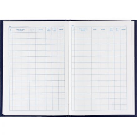 Книга регистрации посетителей А4, 96л, обл бумвинил