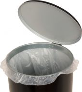 Урна с педалью хром 20 литров