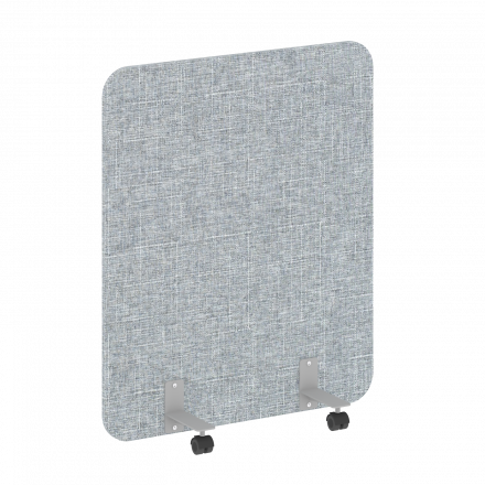 R-line soft Перегородка на металлических опорах, на роликах AP.R-100-120 Romeo 13/Серый металл 1000*18*1200 R-line soft Перегородка на металлических опорах, на роликах AP.R-100-120 Romeo 13/Серый металл 1000*18*1200