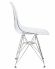 Стул обеденный DOBRIN DSR CASPER, ножки хром, цвет прозрачный
