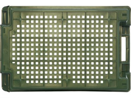 Ящик 600х400х200 1,4кг.  зелёный