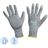 Перчатки защитные от порезов Manipula Стилкат ПУ 5 (HPP-107/MG-466) р.9