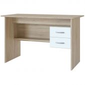 Стол компьютерный Сокол_Стол письменный СПм-07.1  Дуб сонома/белый