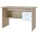 Стол компьютерный Сокол_Стол письменный СПм-07.1  Дуб сонома/белый