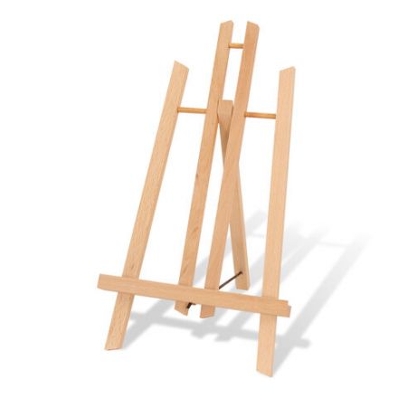 Мольберт настольный из бука 19х16х28 см, высота холста до 30 см, лакированный, BRAUBERG ART CLASSIC, 192253