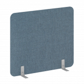 R-line soft Перегородки на металлических опорах на фетровых подпятниках AP.F-140-120 Romeo 10/Серый металл 1400*18*1200