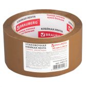 Клейкая лента упаковочная, 50 мм х 66 м, КОРИЧНЕВАЯ, УСИЛЕННАЯ, МОРОЗОСТОЙКАЯ, толщина 50 микрон, BRAUBERG, 440113 Клейкая лента упаковочная, 50 мм х 66 м, КОРИЧНЕВАЯ, УСИЛЕННАЯ, МОРОЗОСТОЙКАЯ, толщина 50 микрон, BRAUBERG, 440113
