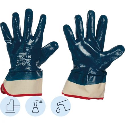 Перчатки защитные нитрил/джерси Manipula ТЕХНИК КП (TN-01/MG-224) р.10 Перчатки защитные нитрил/джерси Manipula ТЕХНИК КП (TN-01/MG-224) р.10