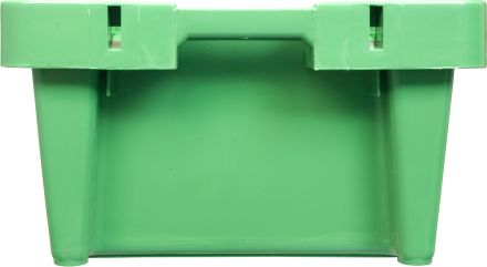Ящик рыбный 800х400х225 сплошной зеленый