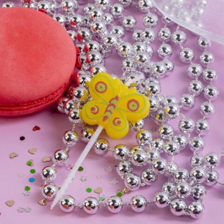 Свечи фигурные для торта на шпажках "Совы и бабочки", 5 шт., 2,5х3/2,5х2,5 см, ЗОЛОТАЯ СКАЗКА, 591465