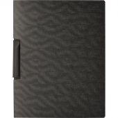 Папка с клипом для брошюровки Attache А4 до 30 листов черная (толщина обложки 0.10 мм)