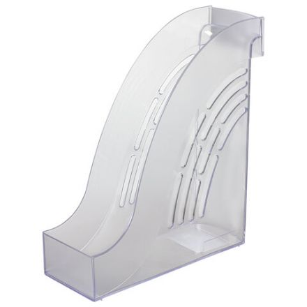 Лоток вертикальный для бумаг BRAUBERG "Office", 255х95х290 мм, прозрачный, 237231 Лоток вертикальный для бумаг BRAUBERG "Office", 255х95х290 мм, прозрачный, 237231