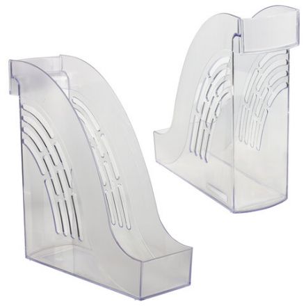 Лоток вертикальный для бумаг BRAUBERG "Office", 255х95х290 мм, прозрачный, 237231 Лоток вертикальный для бумаг BRAUBERG "Office", 255х95х290 мм, прозрачный, 237231