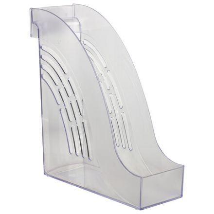 Лоток вертикальный для бумаг BRAUBERG "Office", 255х95х290 мм, прозрачный, 237231 Лоток вертикальный для бумаг BRAUBERG "Office", 255х95х290 мм, прозрачный, 237231