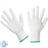 Перчатки защитные нейлон Gward Touch NP1001 белые р.M (12 пар/уп)