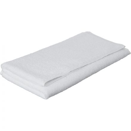 Набор полотенец махровых Luscan 50х70, ПЛ 500г/м2 Oтель белый, 10 шт/уп