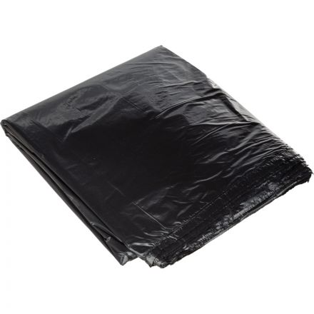 Мешки для мусора ПВД с ручками 20мкм 20шт/рул черные 54x70см 60л