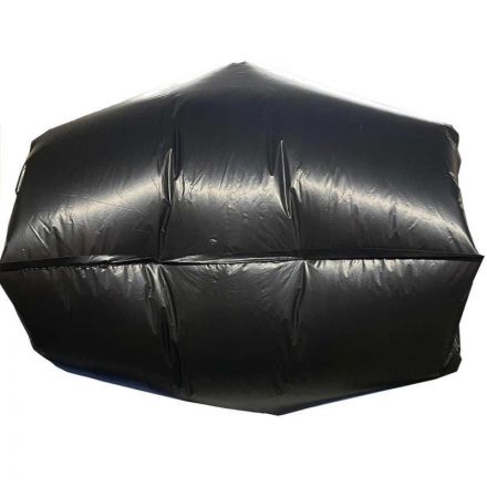 Мешки для мусора ПВД с ручками 20мкм 20шт/рул черные 54x70см 60л