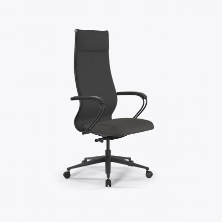 Кресло SynchroSit 10 B1-162K - Bahama /Kb15/Wh12/K3bP(M23.B11.G19.W02) Темно-серый