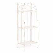Этажерка Secret De Maison Elisa (PL08-10337) стальной сплав, античный белый, 41,50х20х108 см