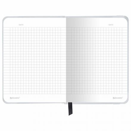 Блокнот с резинкой в клетку 96 л., МАЛЫЙ ФОРМАТ А6, 109х148 мм, твердая обложка, BRAUBERG, "Future", 116332