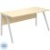 Стол письменный IN Рондо м/к S2349 1580х750х750 береза/серый