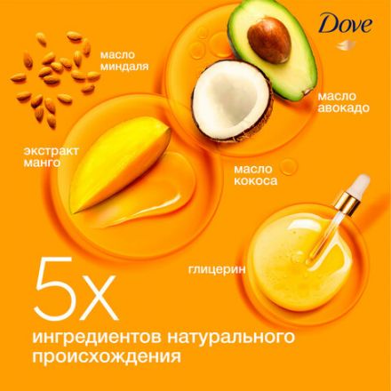 Подарочный набор DOVE "Глубокое питание и восстановление" Шампунь 250 мл + Бальзам 200 мл