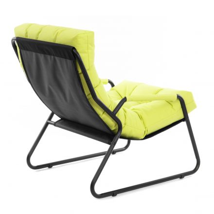 Кресло Ergo/Эрго рогожка с водоотталкивающей пропиткой, Лайм