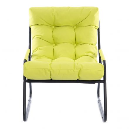 Кресло Ergo/Эрго рогожка с водоотталкивающей пропиткой, Лайм