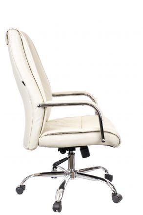 Кресло Everprof Kent TM Экокожа Кремовый