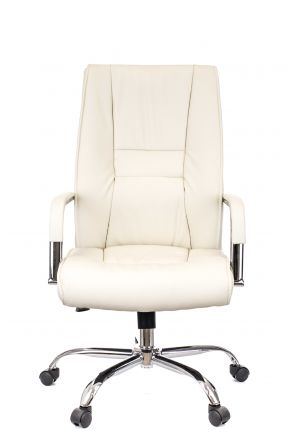 Кресло Everprof Kent TM Экокожа Кремовый