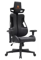 Геймерское кресло Everprof Serval Q Экокожа Черный
