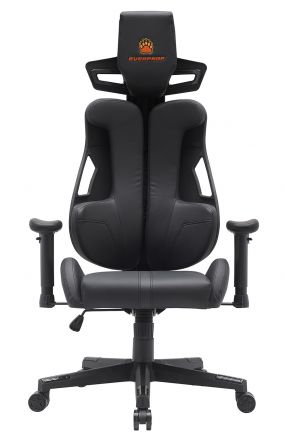 Геймерское кресло Everprof Serval Q Экокожа Черный