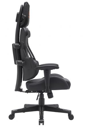Геймерское кресло Everprof Serval Q Экокожа Черный