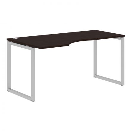 Стол эргономичный XQCET 169(L) Легно темный/Алюминий 1600х900х750 Стол эргономичный XQCET 169(L) Легно темный/Алюминий 1600х900х750