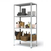 Стеллаж металлический МС-1834 (4 полки,1000х300х1800)