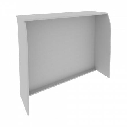 Riva Стойка ресепшн А.РС-3 Серый 1444*506*1150