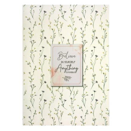 Тетрадь на кольцах БОЛЬШАЯ А4, 215х305 мм, 100 л., твердый картон, клетка, BRAUBERG, "Цветы", 405412