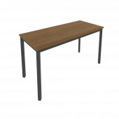 Slim Стол письменный на металлокаркасе С.СП-5.1 Орех/Антрацит металл 1380*600*750 Slim Стол письменный на металлокаркасе С.СП-5.1 Орех/Антрацит металл 1380*600*750