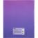 Тетрадь общая А5 48л Attache Градиент Фиолет клетка, 65г, скрепка, УФ-лак